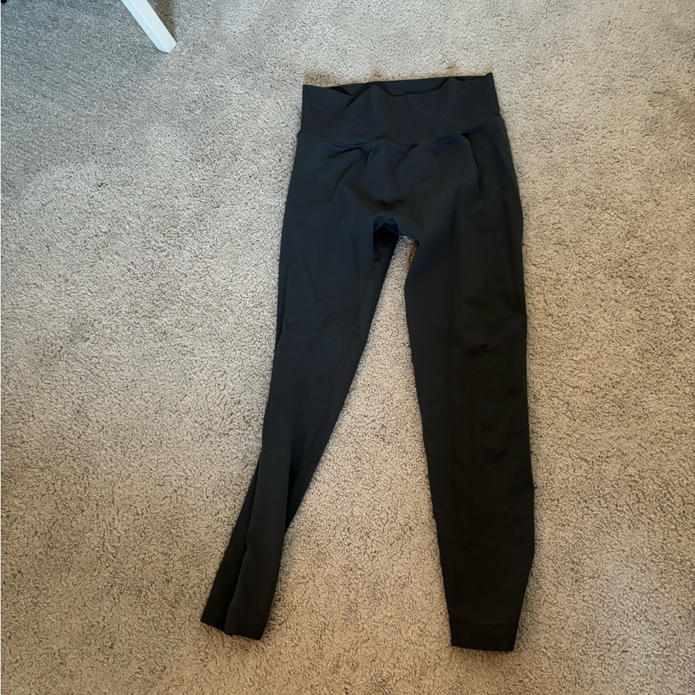 gray butt lifting leggings